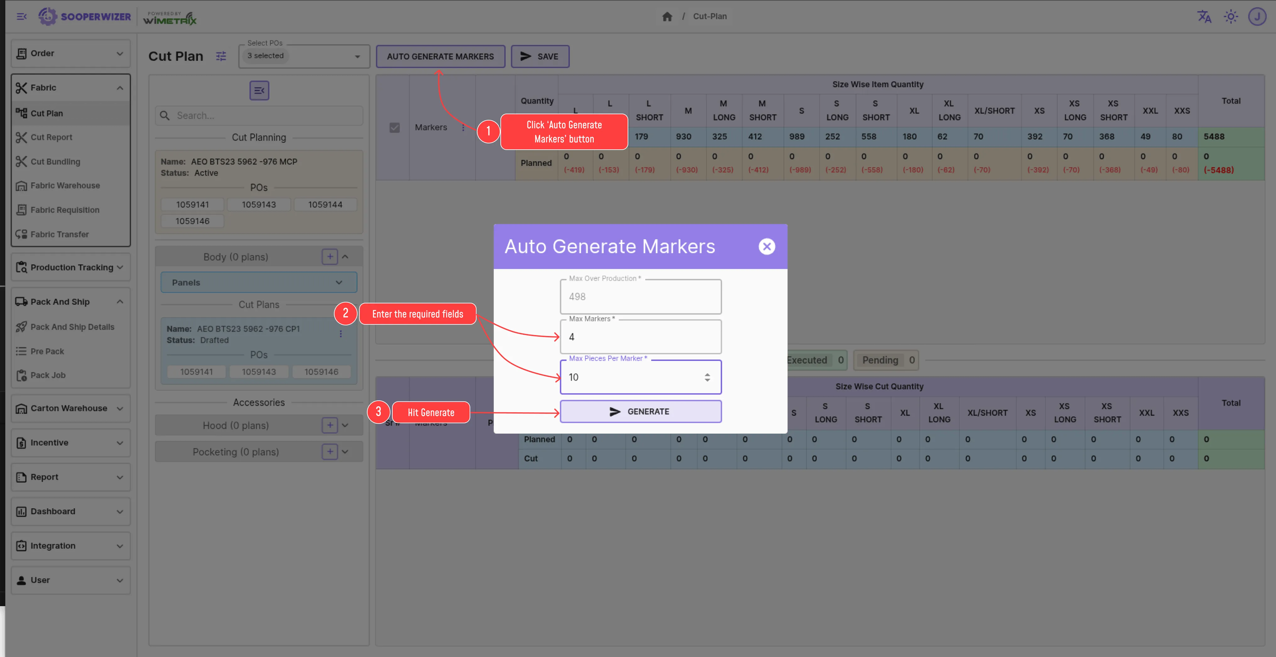 Auto generating Marker 1