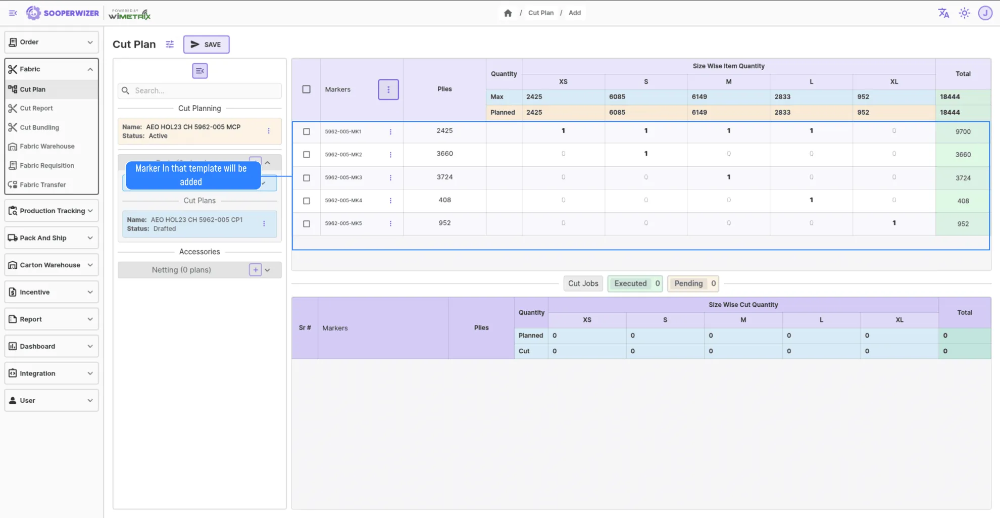 Auto generating Marker 4