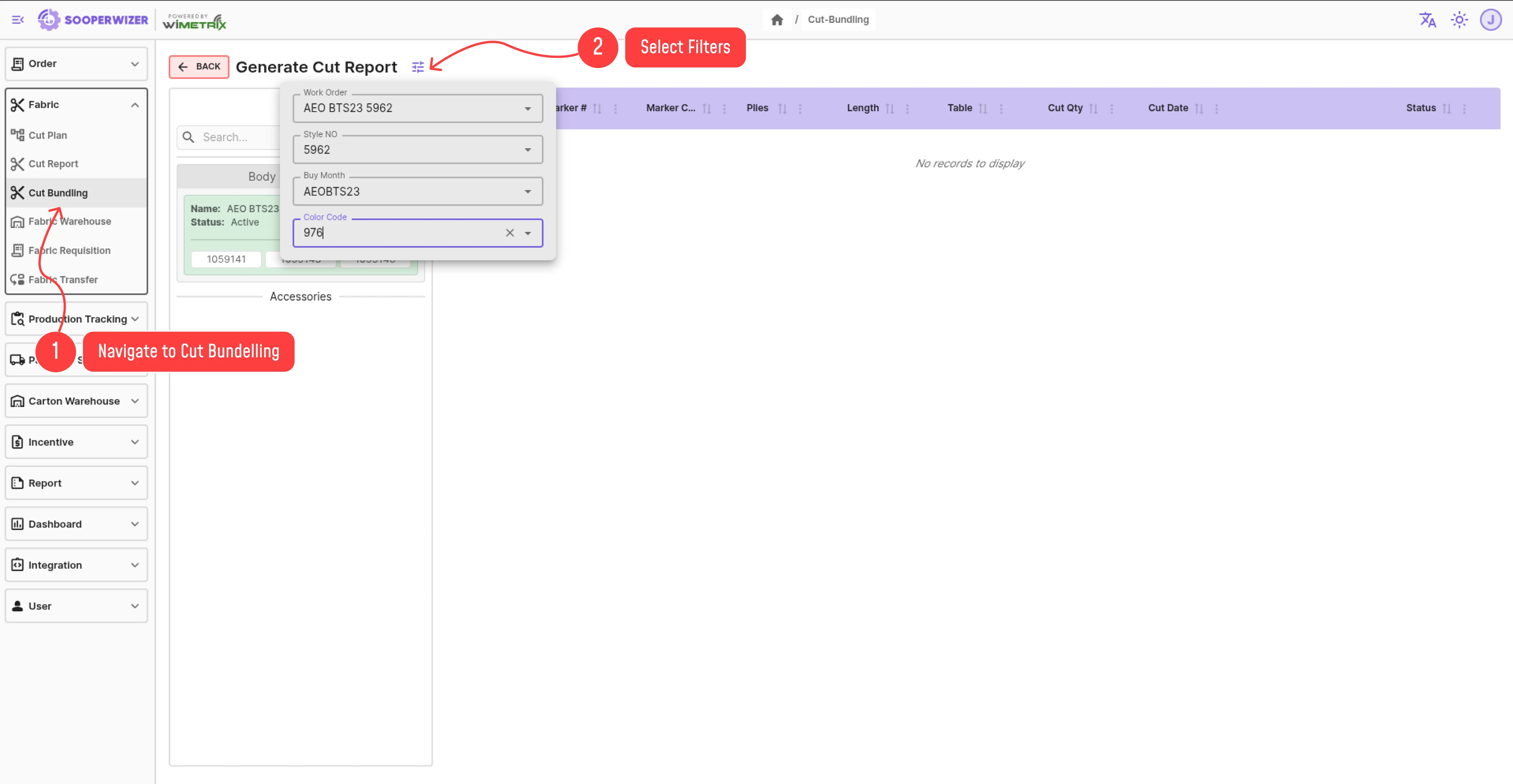 Cut Bundling Screen 1