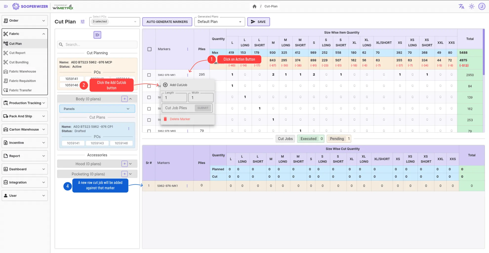 Cut Job Manual Generation 1