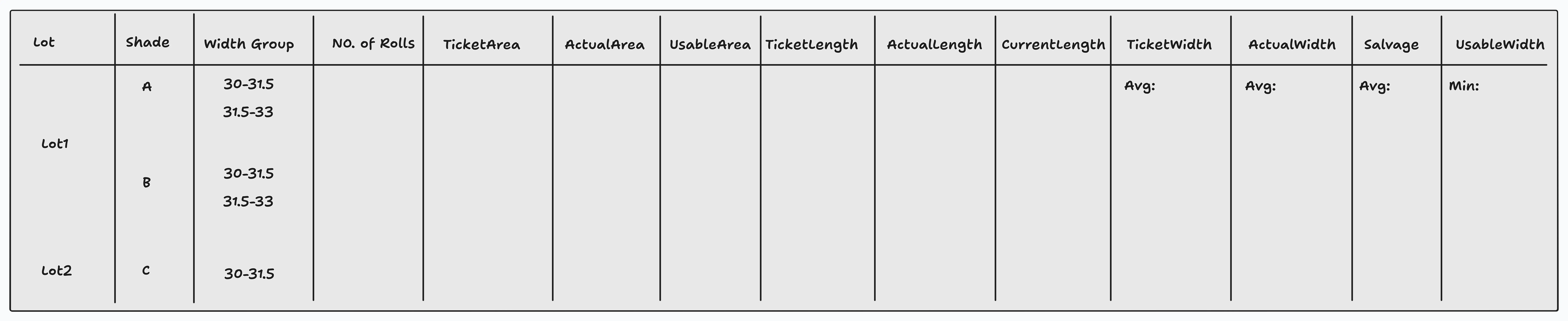Cut Plan Fabric Design Mockup
