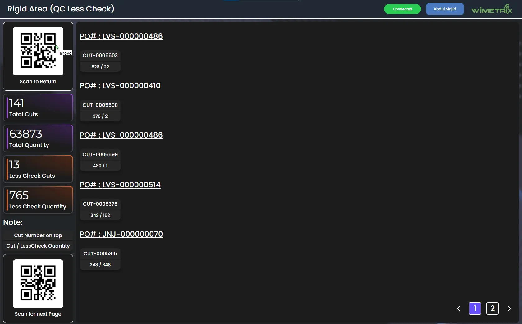 Less Check & Incomplete Cuts image
