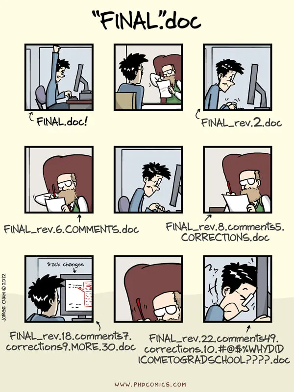 version control comic